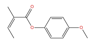 4-Methoxyphenyl (Z)-2-methyl-2-butenoate